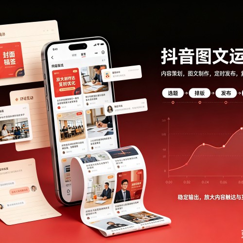 细河抖音图文代运营服务